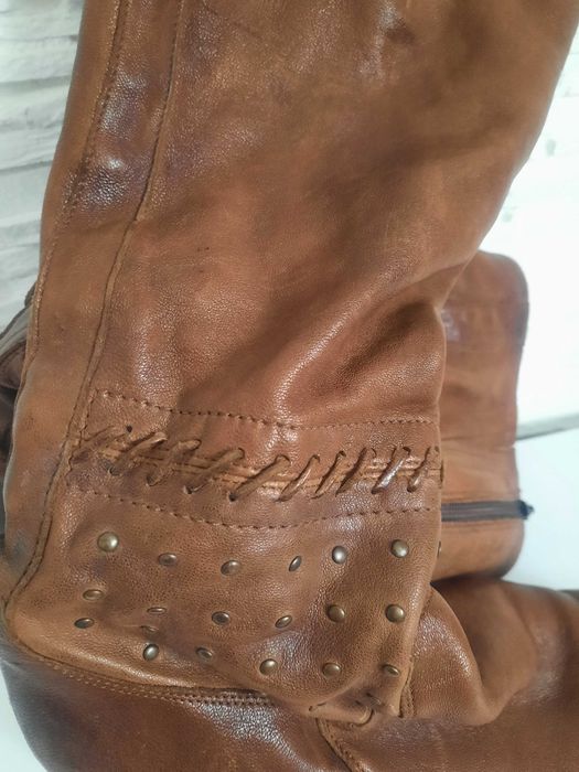 Kozaki skórzane roz 39