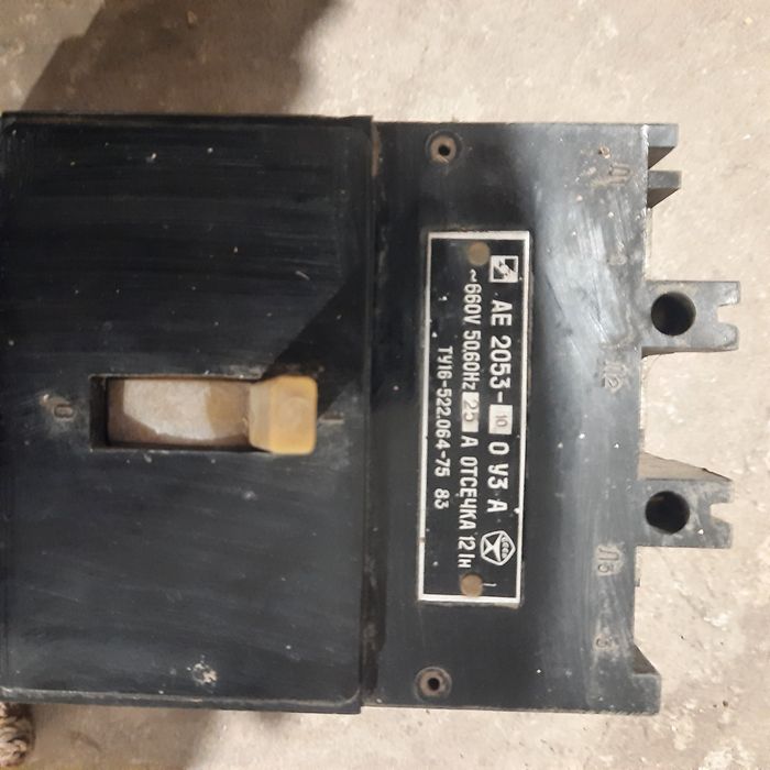 Автоматический выключатель А3716, АЕ 2053