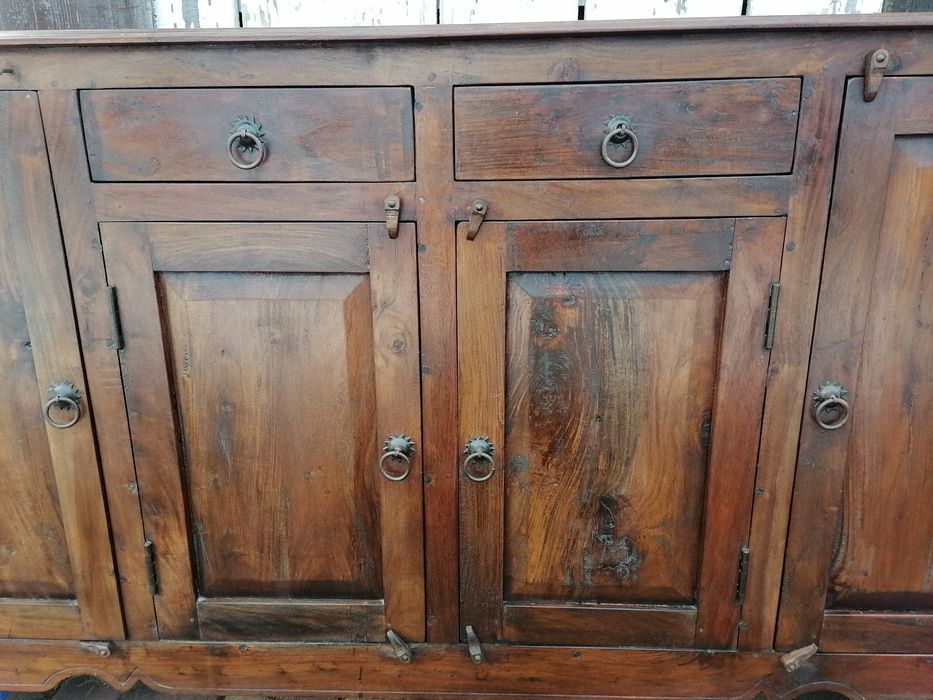 Komoda palisander kolonialna 100% drewniana