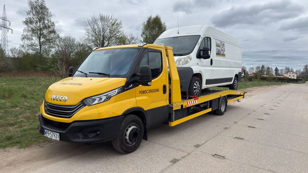 Tanie Holowanie Pomoc Drogowa Laweta 24H Transport Aut Słupsk 6Osobowa