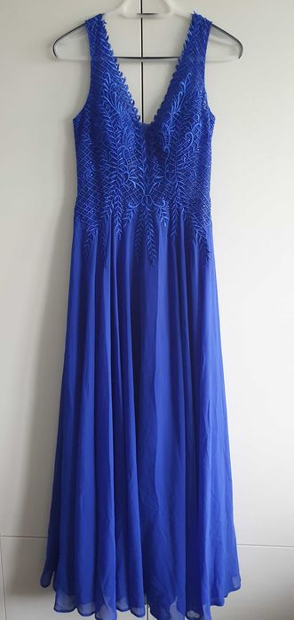 Sukienka Maxi QUEEN (chabrowa)