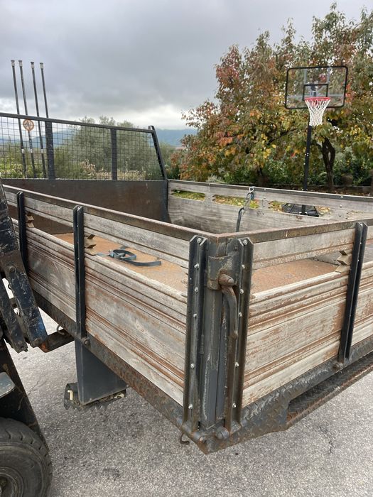 Carroceria Madeira/Metal Caixa Carga Aberta