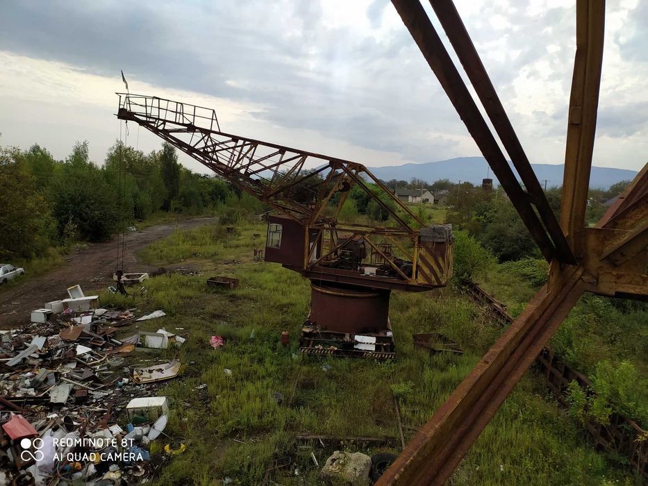 Оренда пром. майданчика смт Буштино, Закарпатська обл колія/кран5т