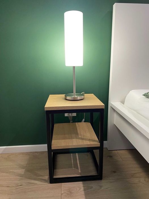 Stolik nocny industrialny/Loft