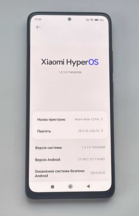 xiaomi redmi note 12pro 8/256 майже новий