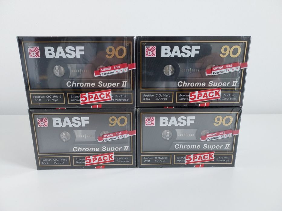 Kasety magnetofonowe Basf Chrome Super ll