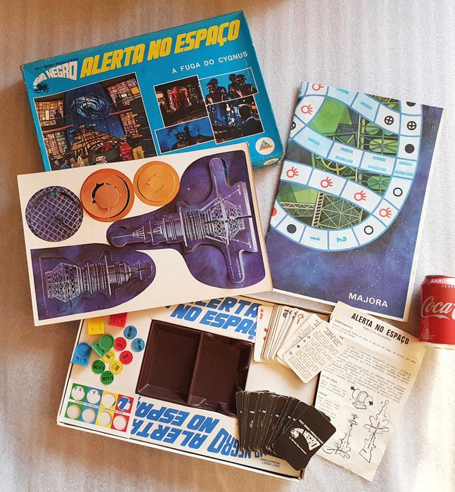 Antigo Jogo ~ "ABISMO NEGRO" ~ Majora 1980 ~ Completo ~ RARO