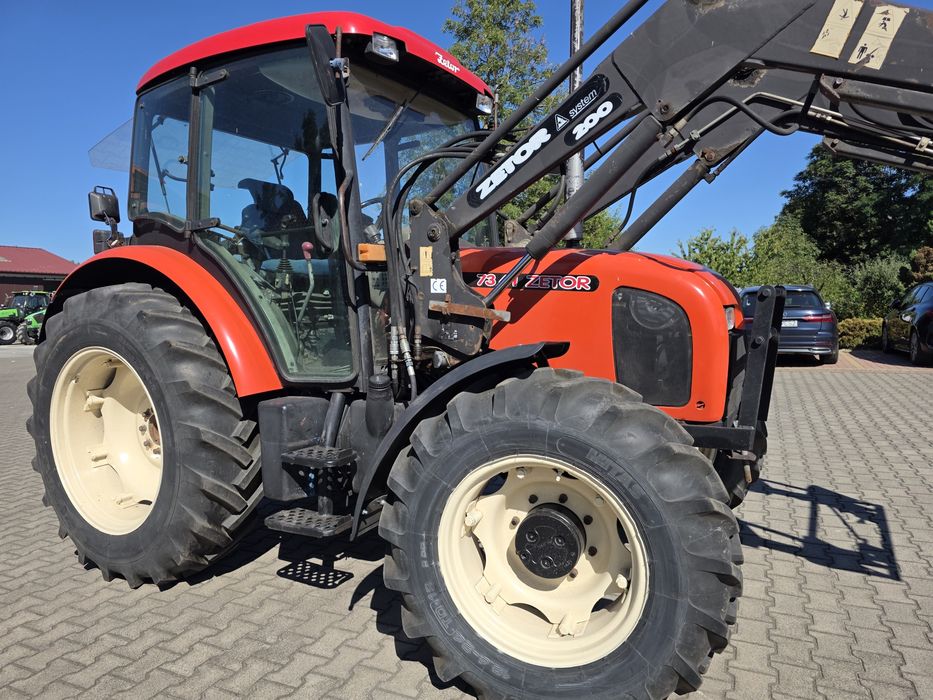 Zetor 7341 z ładowaczem czołowym 7745, 7340, Proxima 8441, 8540, 7540