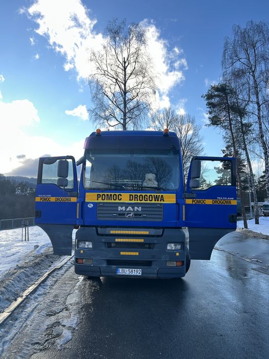 Man tga 440 pomoc drogowa laweta pojazd specialny Okazja !!!