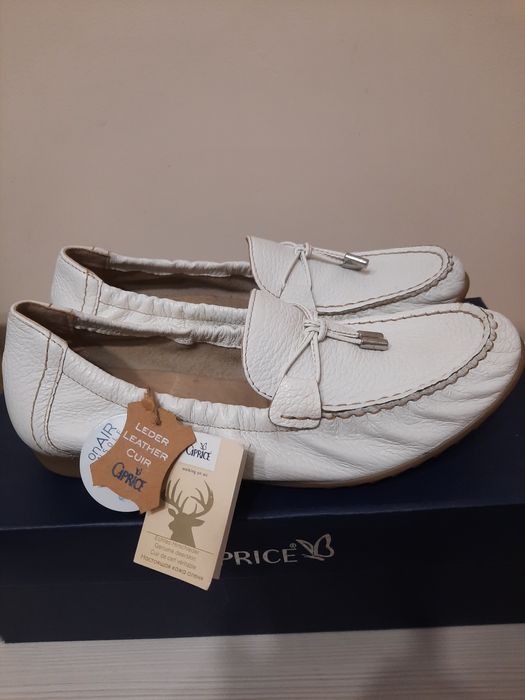 Caprice ultralekkie ,skóra jelenia 37,5 wkł 24 Nowe 40 % Okazja