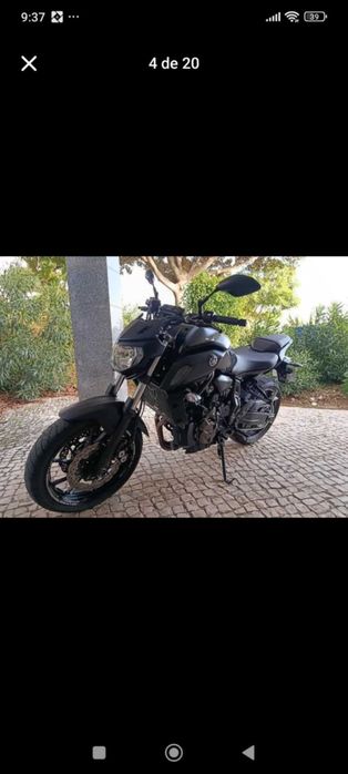 Yamaha MT 07 2019