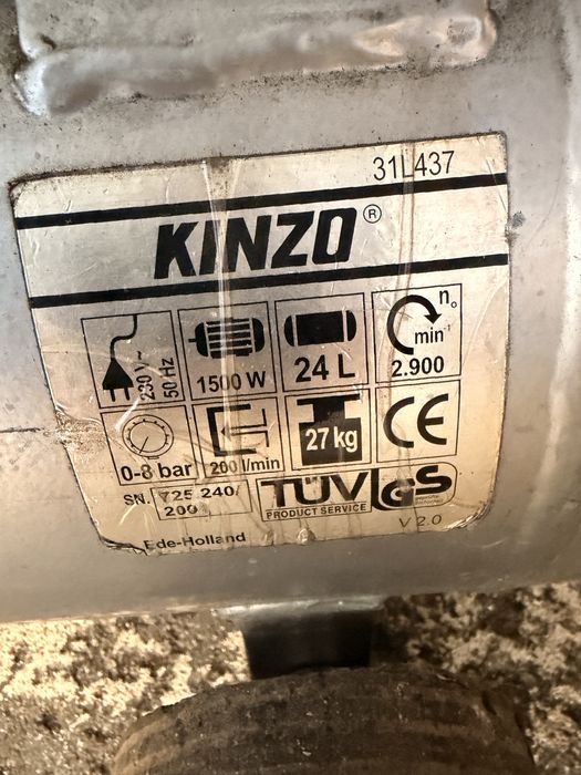 Compressor oficina 25L