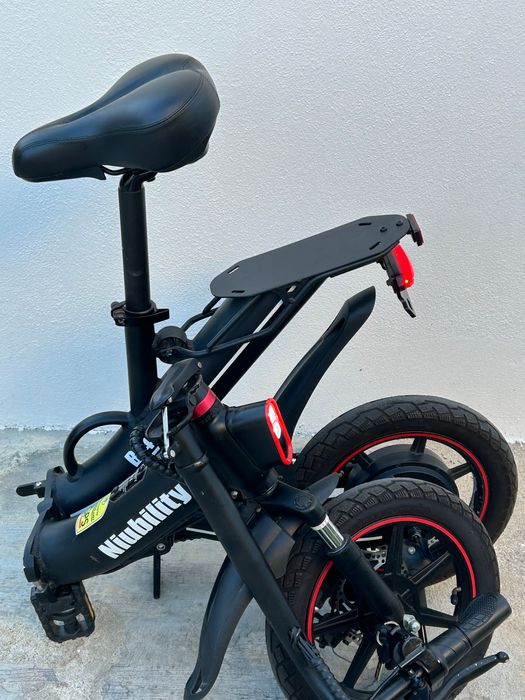 bicicleta elétrica Niubility dobrável