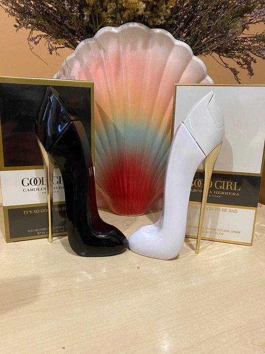 ПАРФУМ ДУХИ Carolina Herrera Good Girl 80 мл (Туфелька біла, чорна)