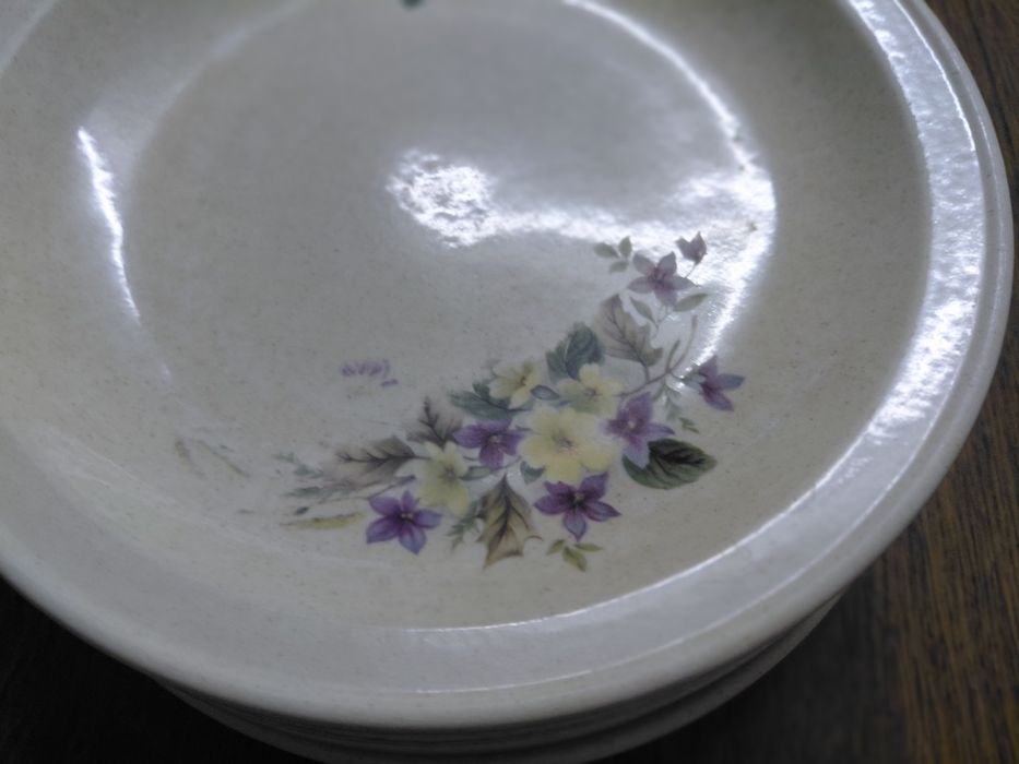 Conjunto de 6  pratos / terrina, marca ALFE, desde