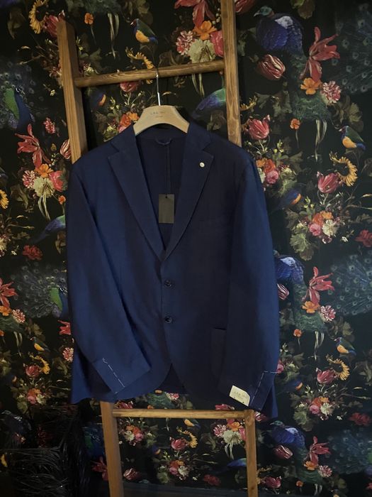 Пиджак L.BM . 1911 новый,50-52,шелк/мохер