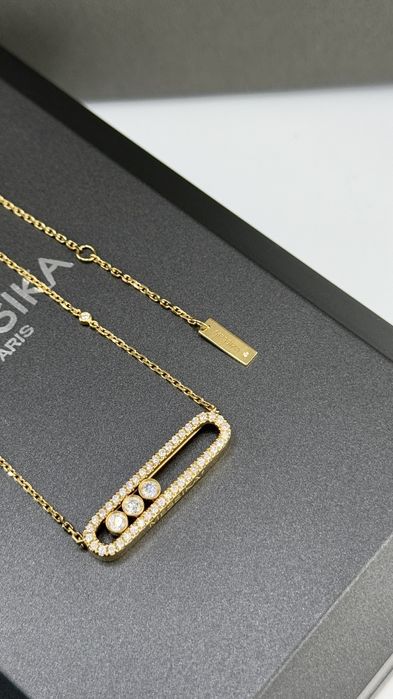 Колье Messika Move pavé hoop