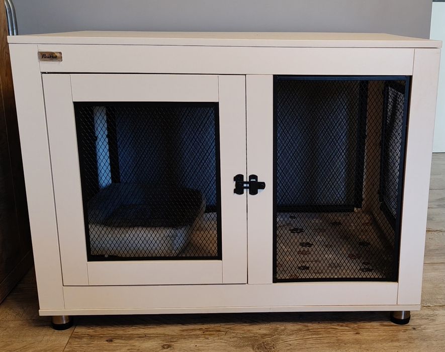 Klatki kojce dla piesków nowe 4 szt.