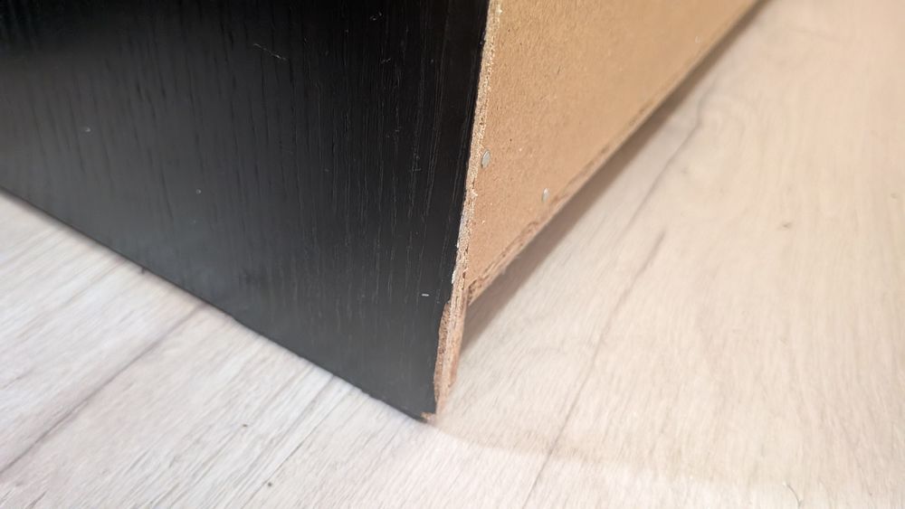 Cómoda IKEA MALM 3 Gavetas Preto-Castanho - Excelente Estado