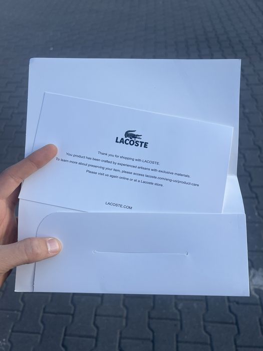 Buty męskie Lacoste L-Spin Deluxe – Nowe z metką – Rozmiar 38