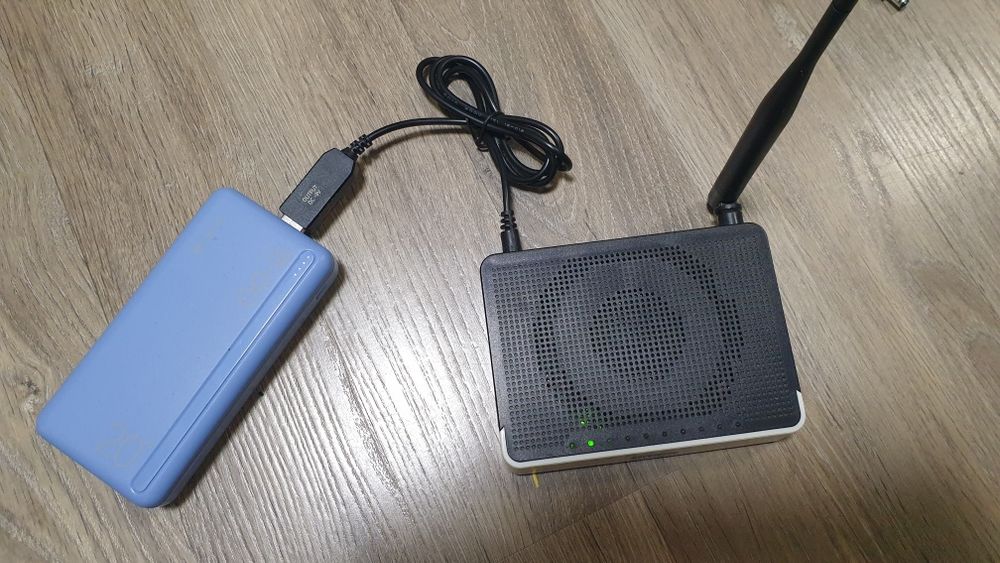 кабель для роутера на 9v та 12v інтернет без світла