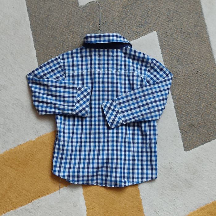 Koszula w kratę chłopięca r. 92 DKNY