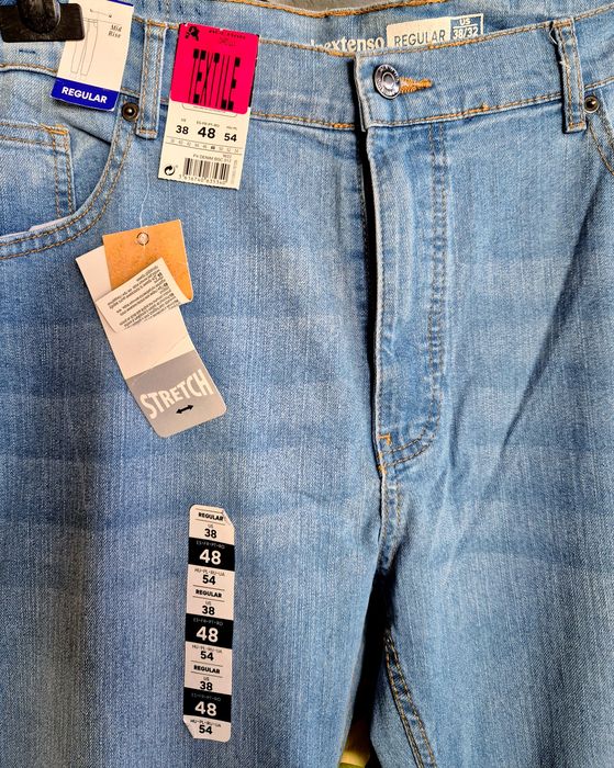 Calcas novas de ganga Denim  n 46 n 48
Xl 
N 46 n 48 n 50
Fabrique em