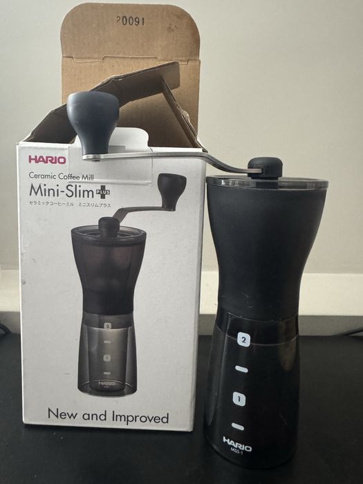 młynek do kawy hario mini-slim plus