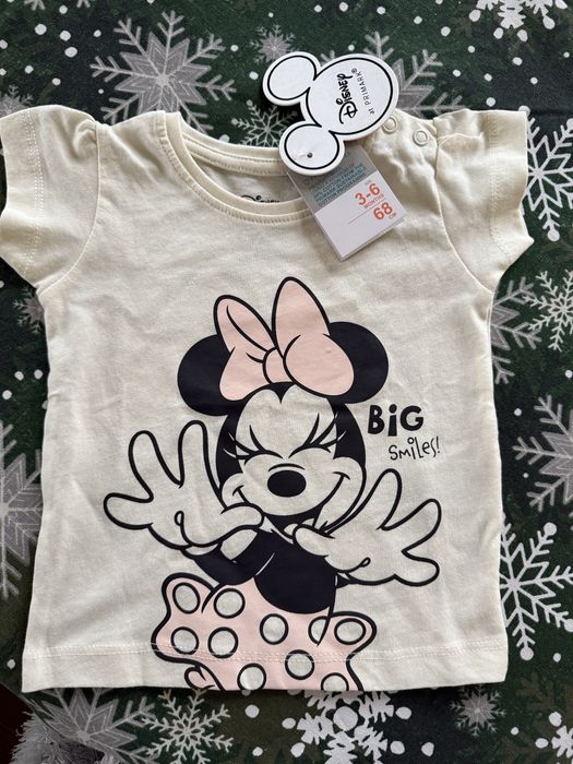 Футболка на дівчінку 3-6 міс