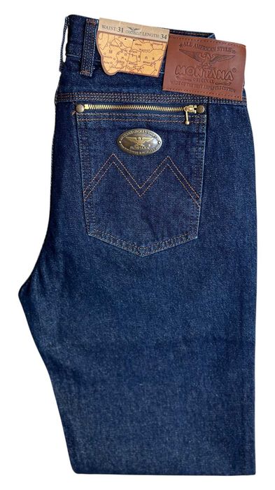 Джинси Montana 10040 Prewash купити, Regular Fit, 14,5 oz, broken twill, 100% Cotton, синій