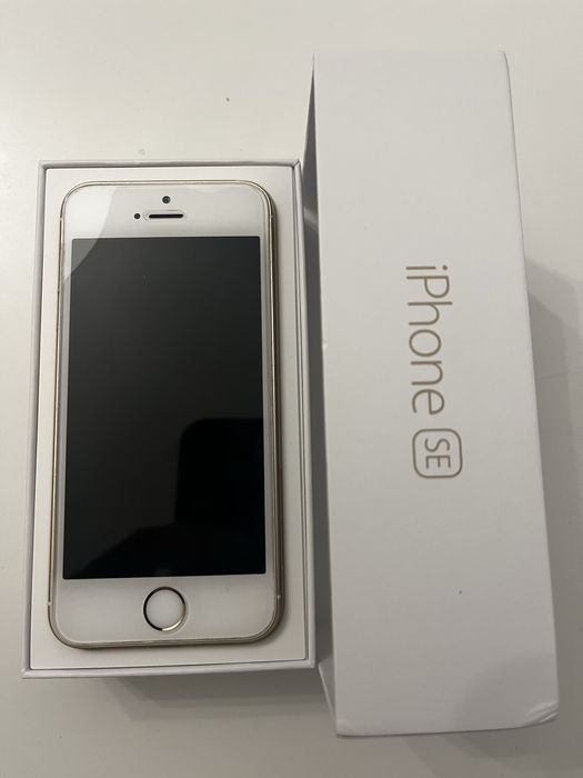iPhone SE model A1723, kolor Gold,32 GB,pierwszy właściciel iOS 15.8.6