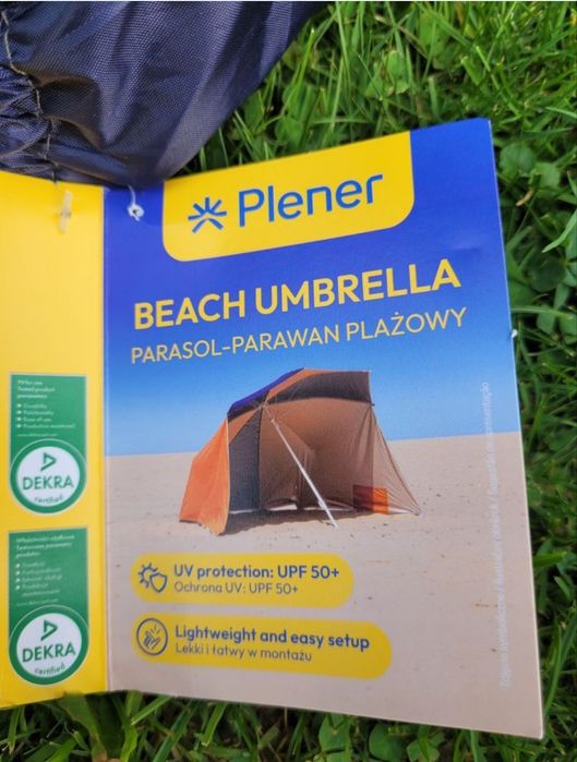 Parasol - parawan plażowy
