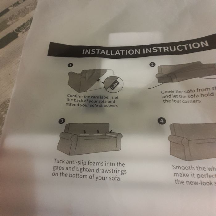 Capa para sofá nova