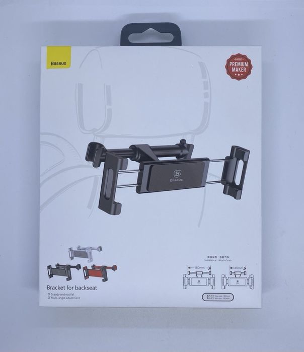 Автотримач Baseus під планшет на підголовник