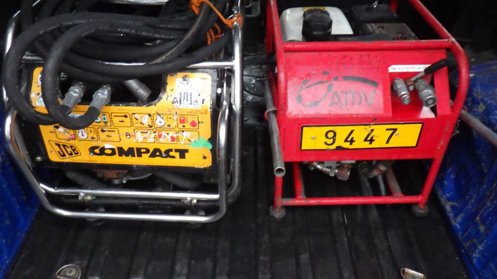 Agregat stacja hydrauliczna JCB Honda Oryginalne ze Skandynawii