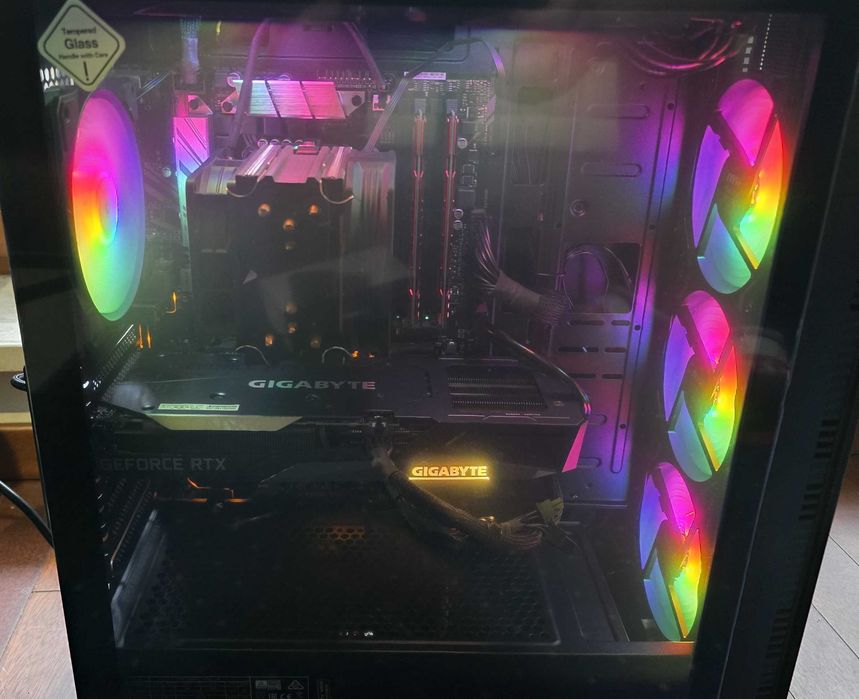 Komputer gamingowy RTX 3060 12GB / i5 9600K / 16 GB RAM – zadbany, gotowy do pracy i grania