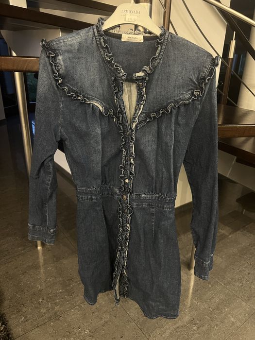 Sukienka jeansowa lemonada 36, stan bdb