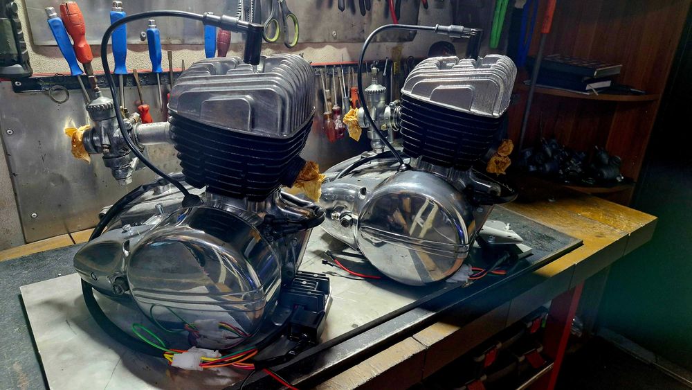 Remont naprawa regeneracja silnika wsk wfm shl 125 175 Romet Motorynka