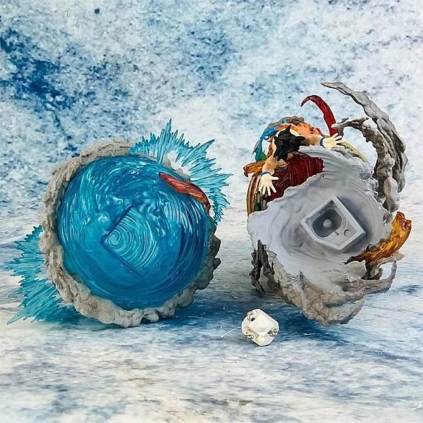 Figurka LED 3D Dragon Ball - Son Goku Anime 25cm Dekoracja Świecąca Br