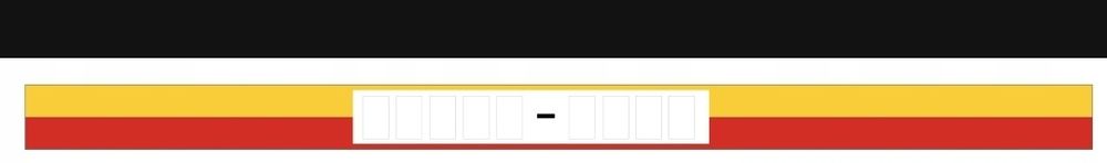 Naklejki Paski Taxi Nowy WZÓR Warszawa