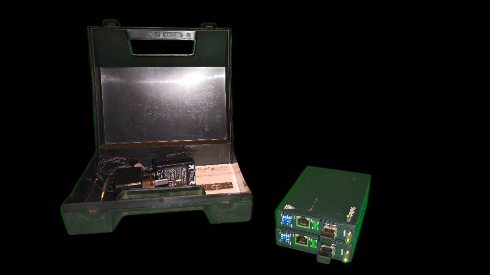 Conversor RJ45  Fibra