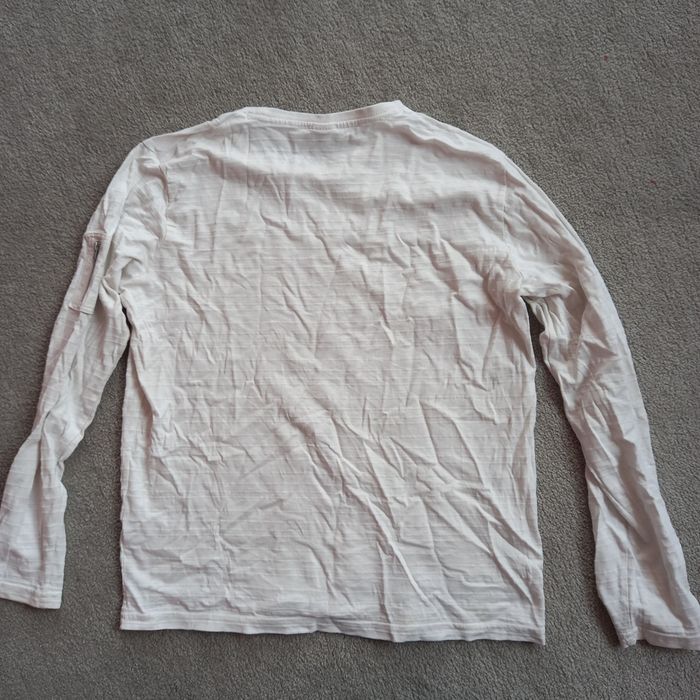 Bluzka Lindex biała długi rękaw plus t-shirty gratis! R.158-164
