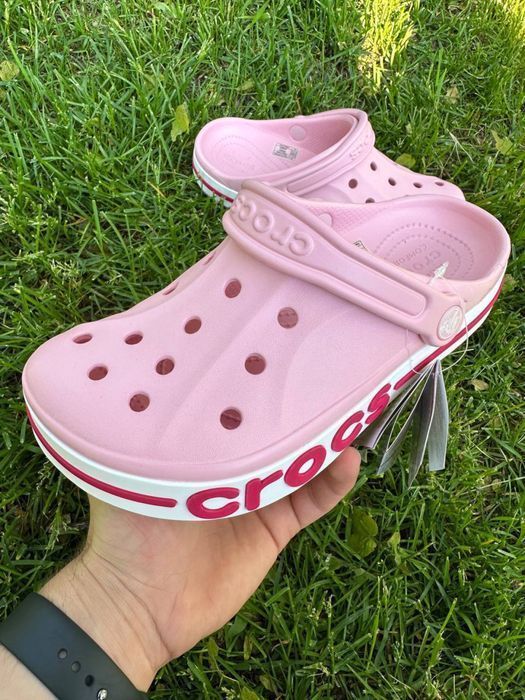 Крокси чоловічі мужские кроксы crocs bayaband grey сірі кокси 36-45