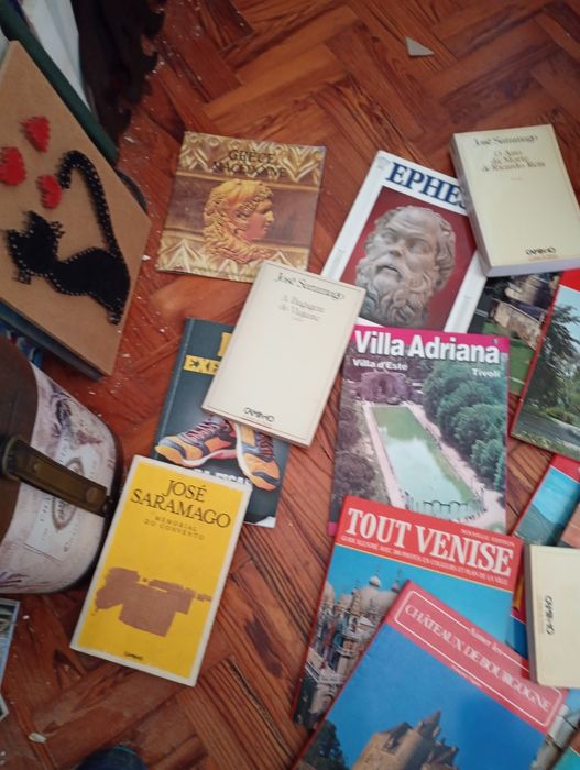 Saldos  livros Saramago/ Viagens e outros - Desde 2E.