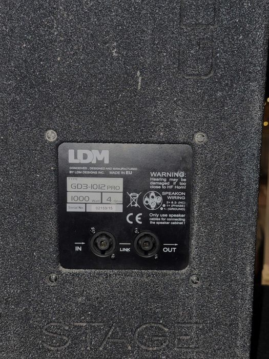 LDM GD3-1012PRO, LDM PST-618, końcówka mocy along a10,mixer yamaha 03d