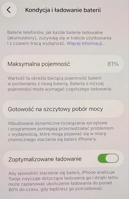 Iphone 13 kolor biały 128GB