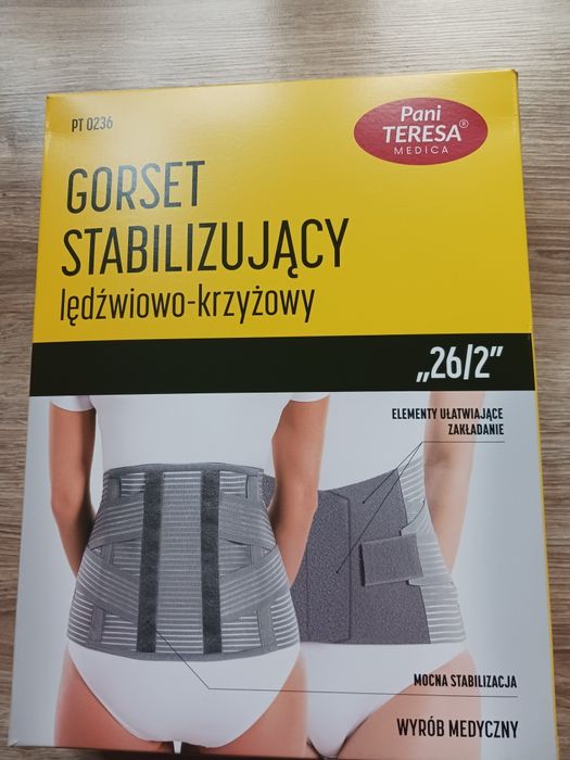 Orteza Gorset ledźwiowo krzyżowy S