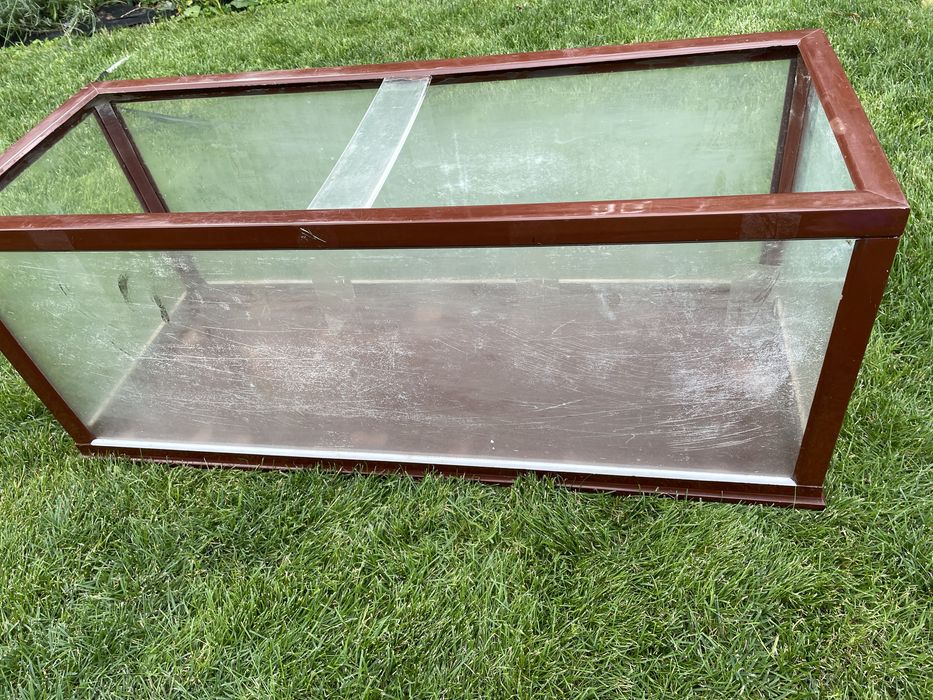 Терраріум великого розміру 106,5х45х40,5см оргскло