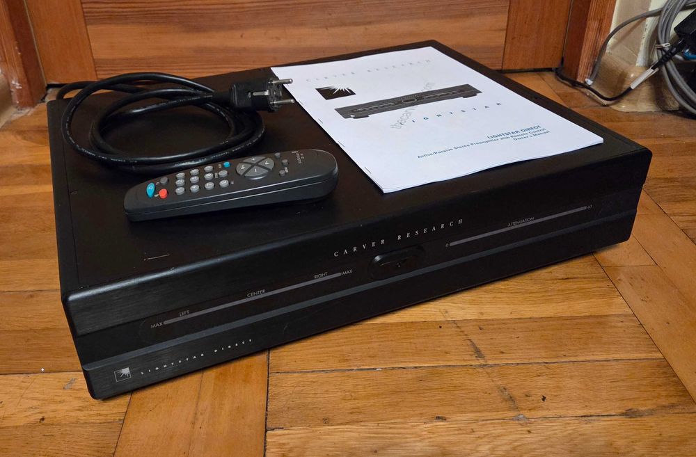 Przedwzmacniacz Hi-End Bob Carver Lightstar Direct Pilot Instrukcja