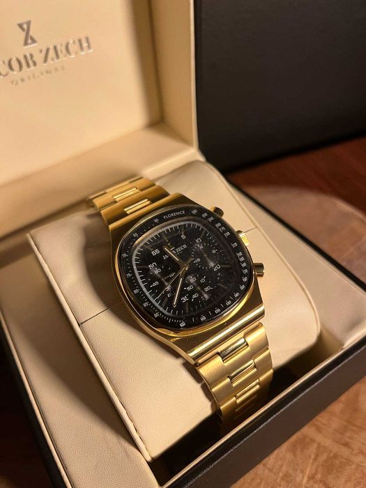 Złoty zegarek Jacob Zech Florence